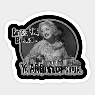What Ever Happened To Baby Jane Vintage Image Sticker